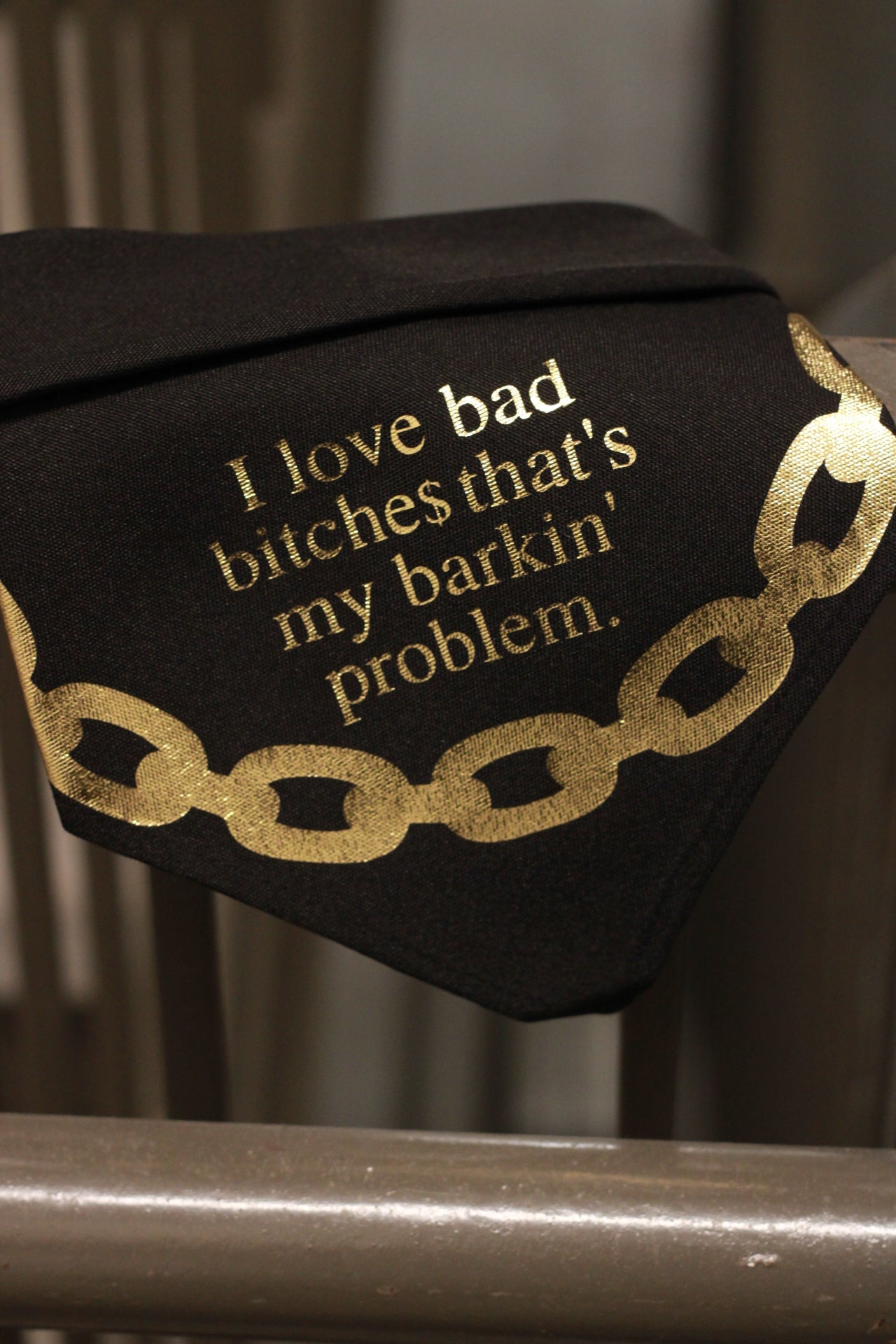 I Love Bad B*itches Dog Bandana