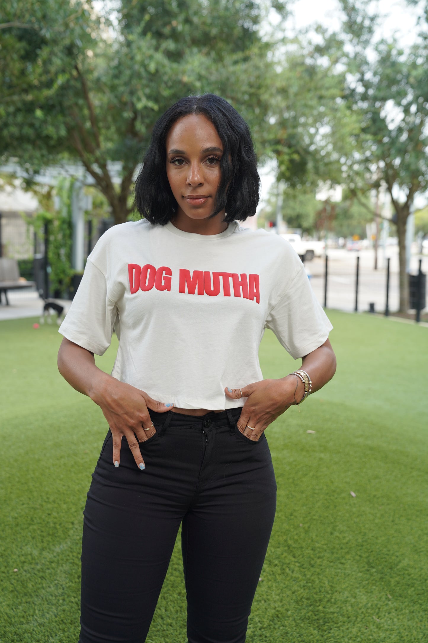 Dog Mutha Crop Top