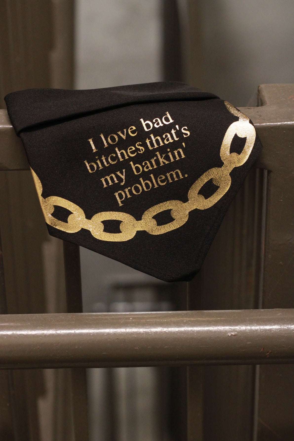 I Love Bad B*itches Dog Bandana