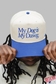 MY DOG IS MY DAWG CAP (ROYAL BLUE & NATURAL)
