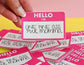“Fine Fur Momma” Nametag Sticker